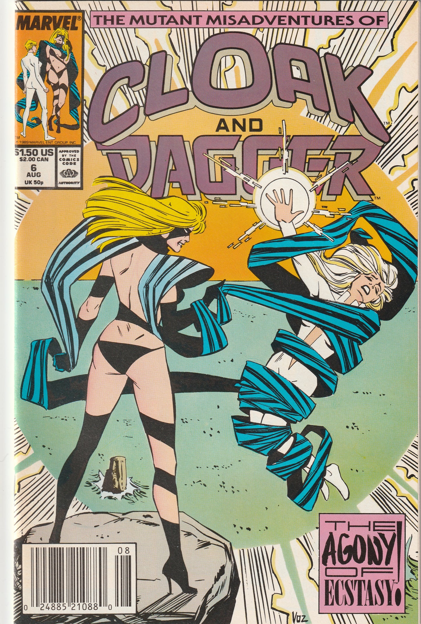 The Mutant Misadventures of Cloak and Dagger #6 (1989)