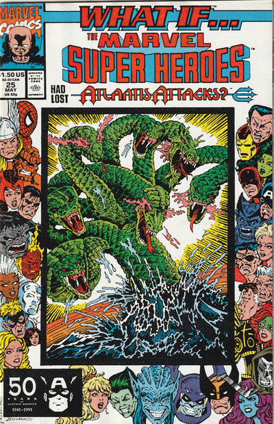 What If? #25 (Vol 2 - 1991) - Marvel Super Heroes had lost Atlantis Attacks?