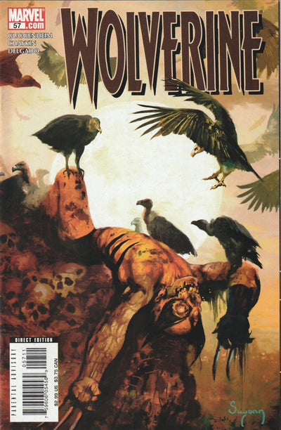 Wolverine #57 (2007) - Arthur Suydam Marvel Zombies cover