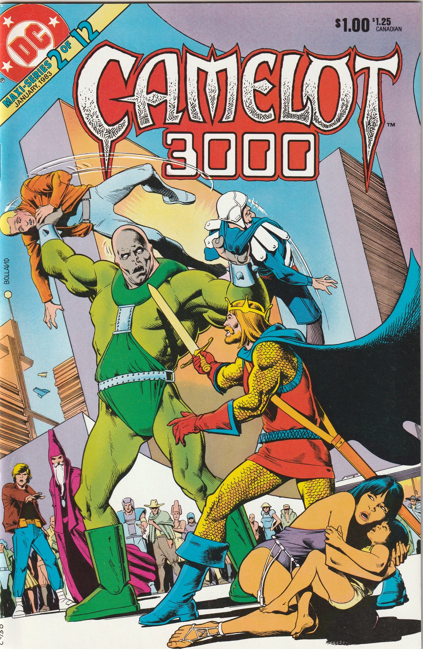 Camelot 3000 (1982-1985) - Complete 12 issue series