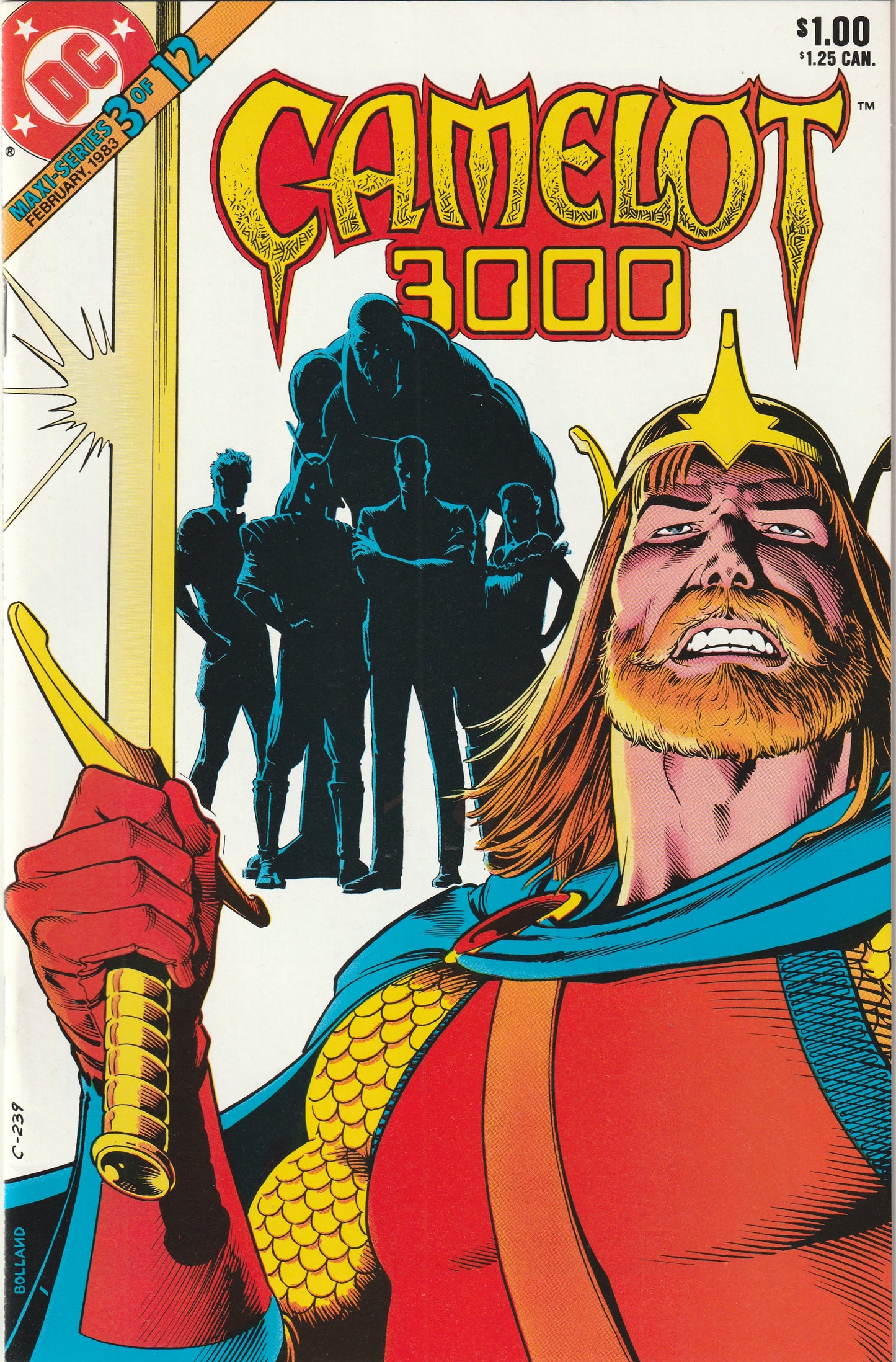 Camelot 3000 (1982-1985) - Complete 12 issue series