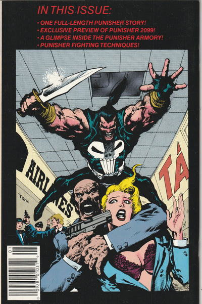 Punisher War Journal #50 (1993) - Embossed cover