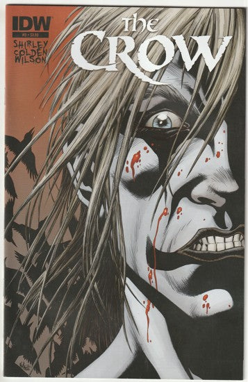 The Crow: Death and Rebirth #3 (2012) - Cover Kyle Hotz