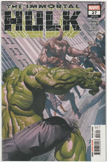 The Immortal Hulk #27, LGY #744 (2020) - B.E.R.S.E.R.K.E.R.s Appearance