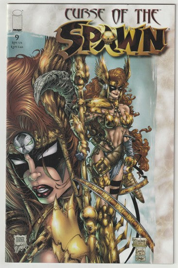 Curse of the Spawn #9 (1997) - Michael Turner cover - Angela