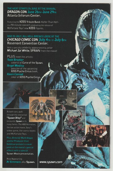 Curse of the Spawn #9 (1997) - Michael Turner cover - Angela
