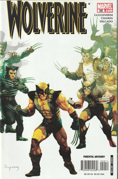 Wolverine #59 (2008) - Arthur Suydam cover