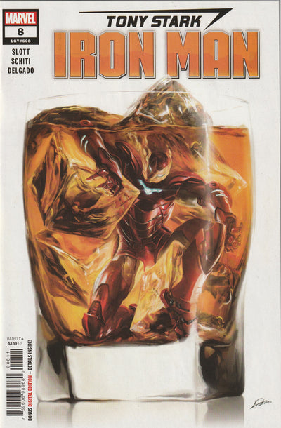 Tony Stark Iron Man #8 (LGY 608, 2019)