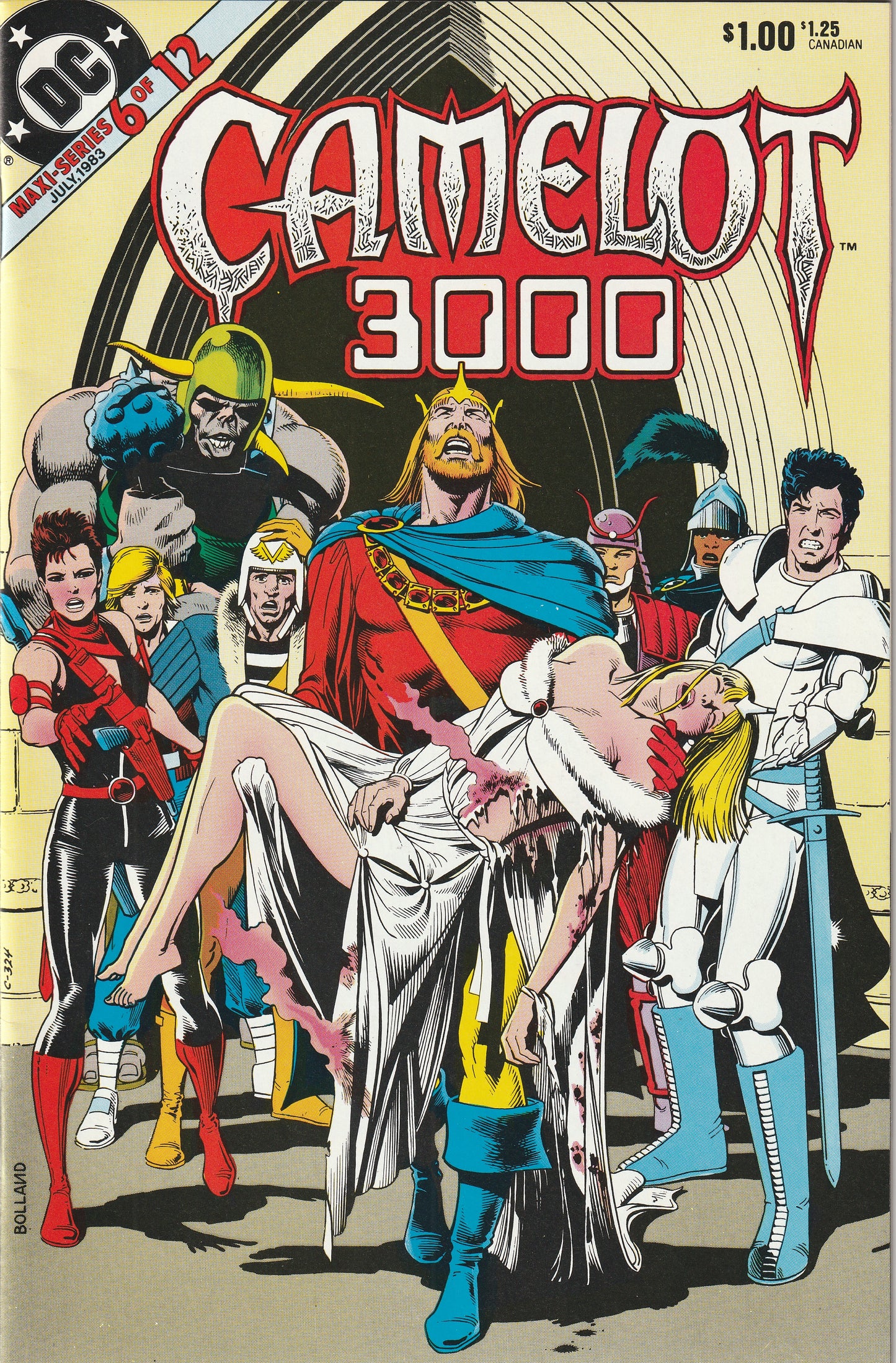 Camelot 3000 (1982-1985) - Complete 12 issue series