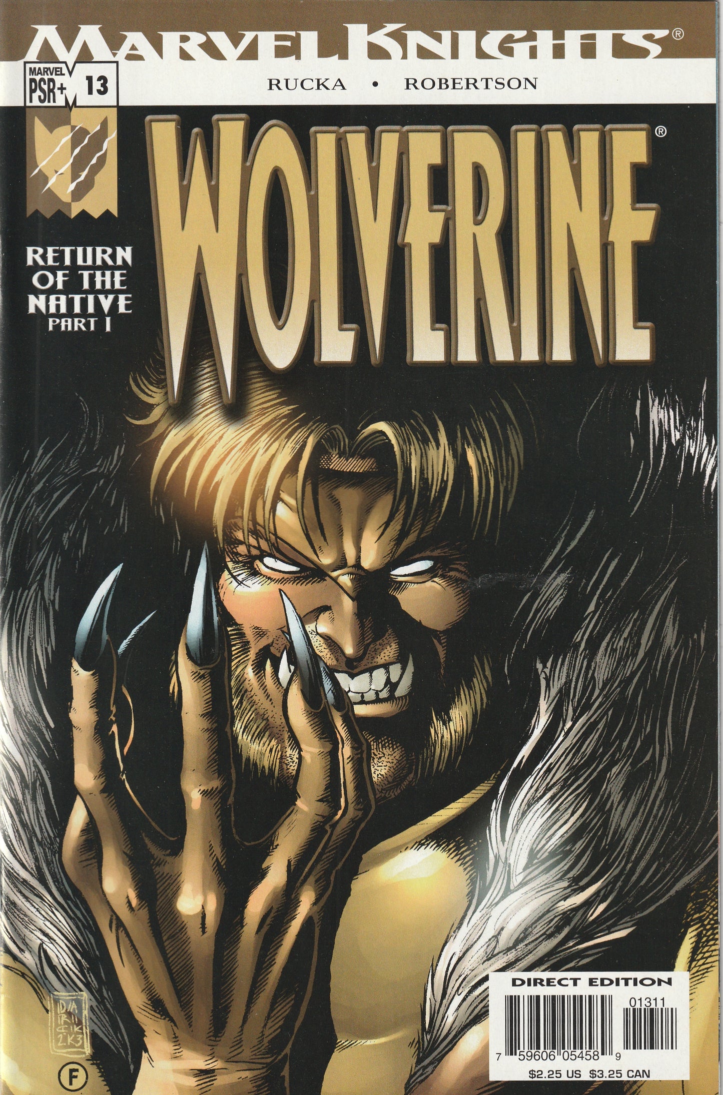 Wolverine #13 (2004) - Marvel Knights - Greg Rucka