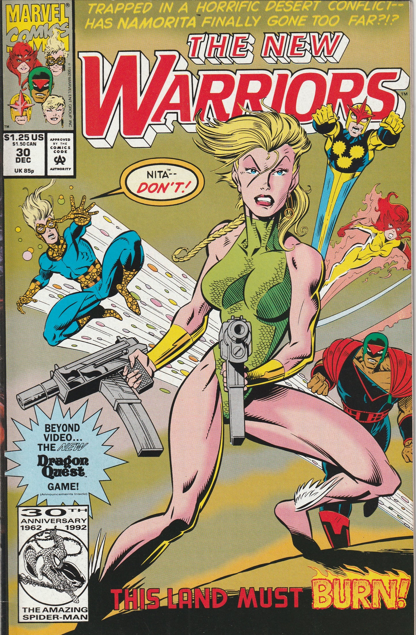 The New Warriors #30 (1992)