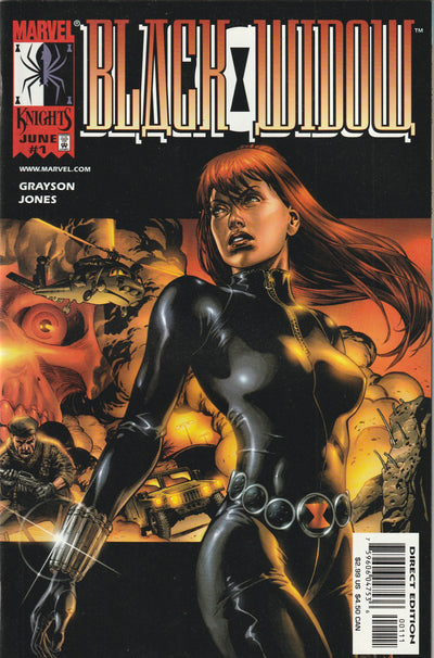 Black Widow #1 (1999) - 1st Full Appearance of Yelena Belova, 1st Appearance of Red Room