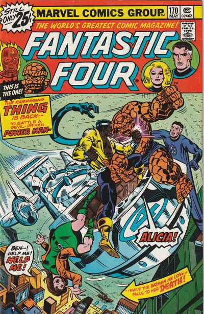 Fantastic Four #170 (1976) - Puppet Master Appearance (Phillip Masters)
