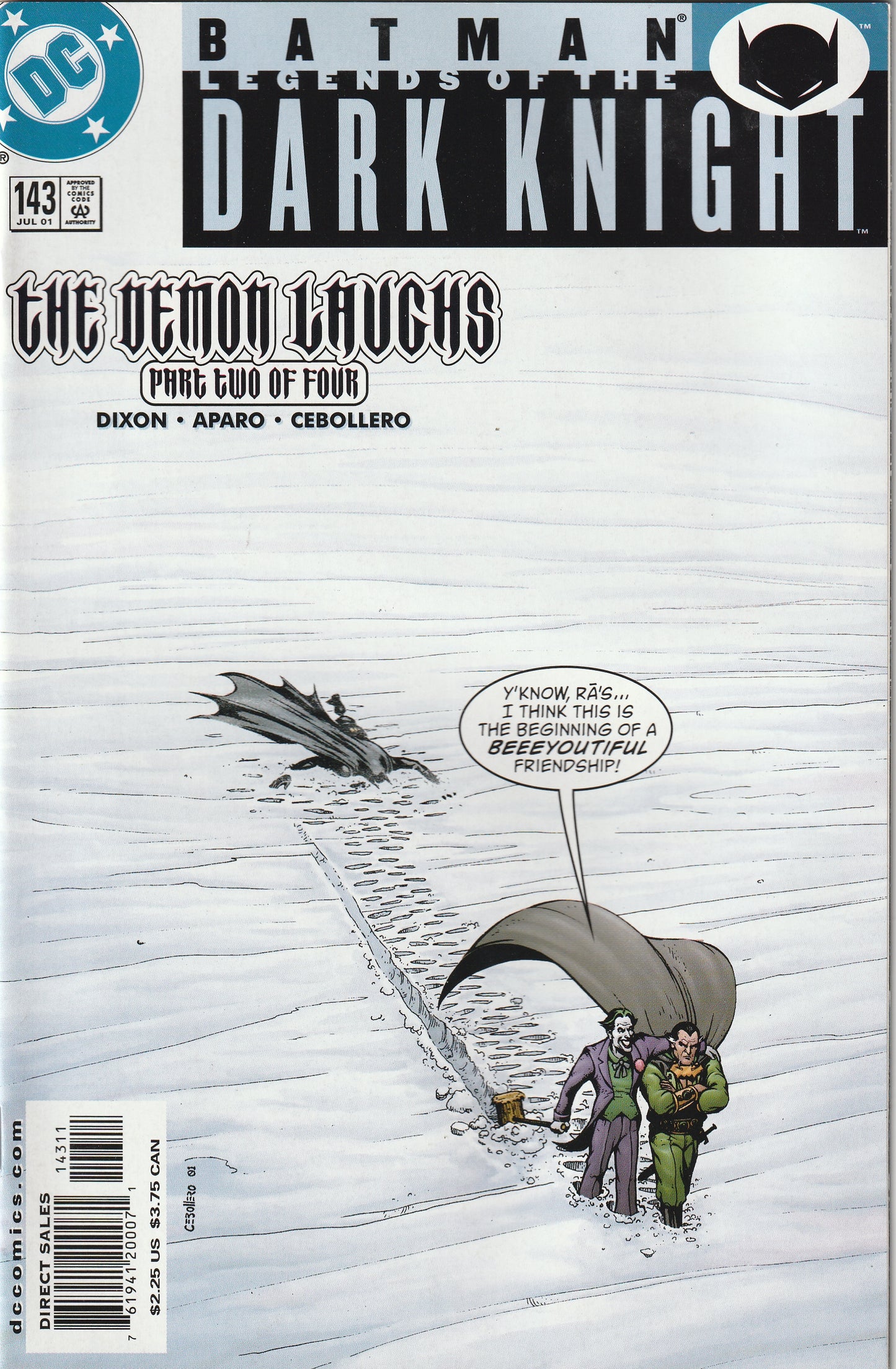 Batman Legends of the Dark Knight #143 (2001) - The Demon Laughs Part 2