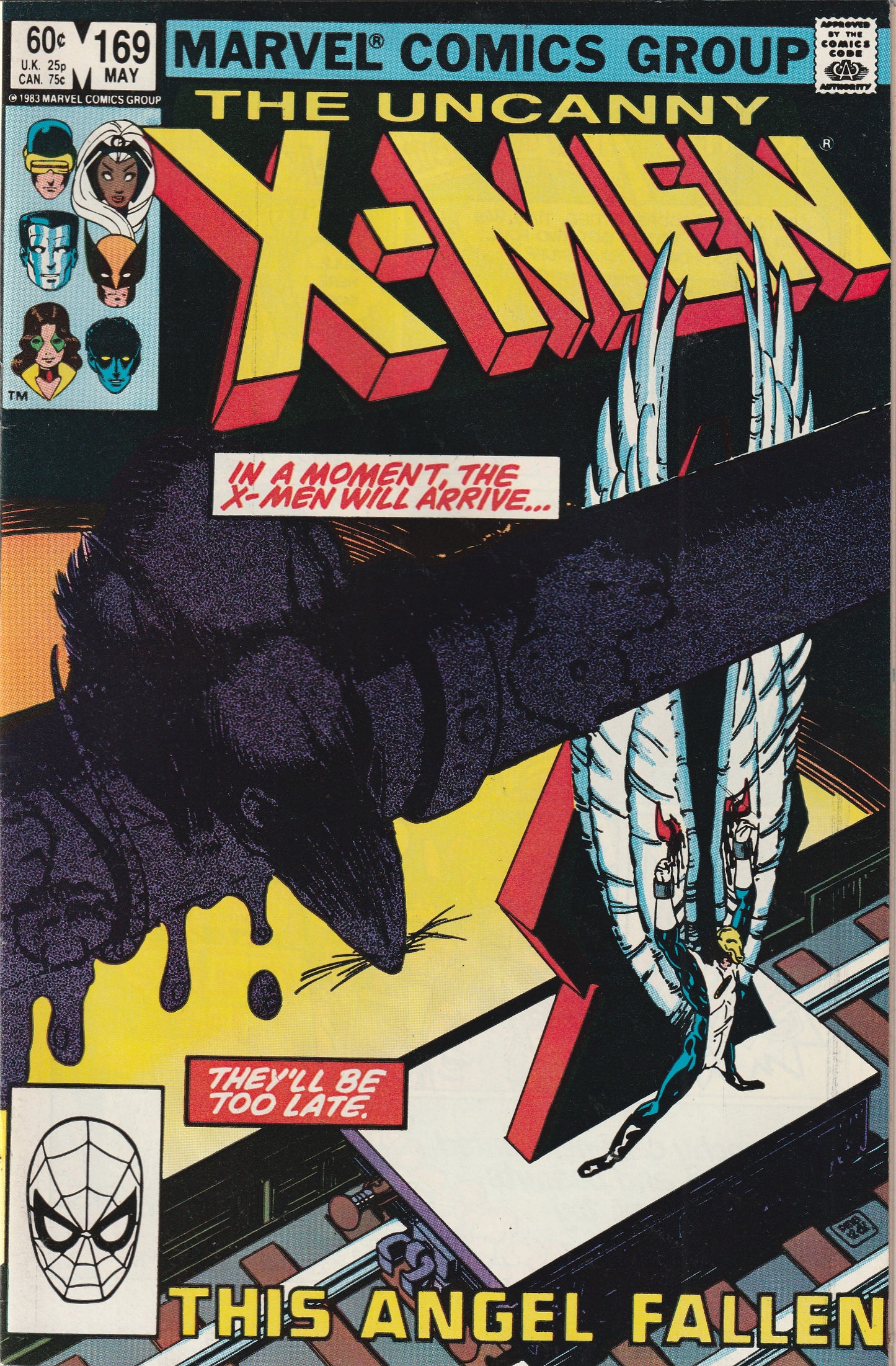 Uncanny X-Men #169 (1983) - 1st Appearance of Callisto & the Morlocks