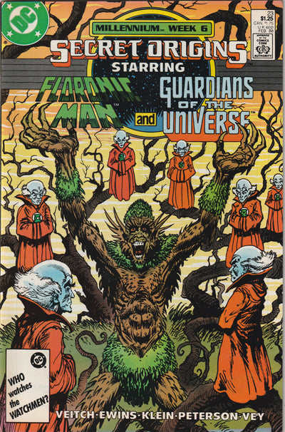 Secret Origins #23 (1987) - Floronic Man and Guardians of the Universe