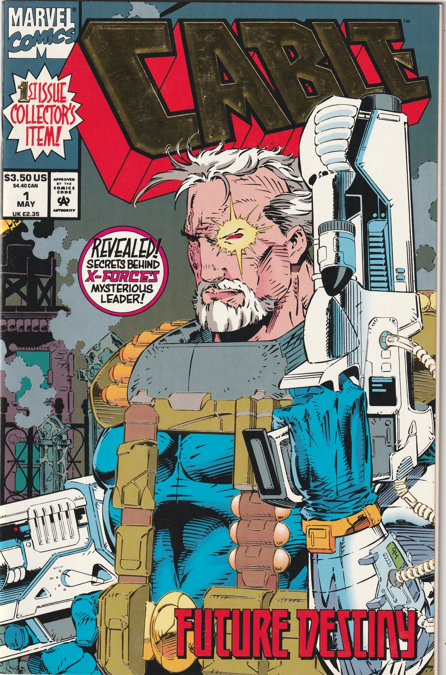 Cable #1 (1993) - Origin of Cable, Gold foil embossed cover