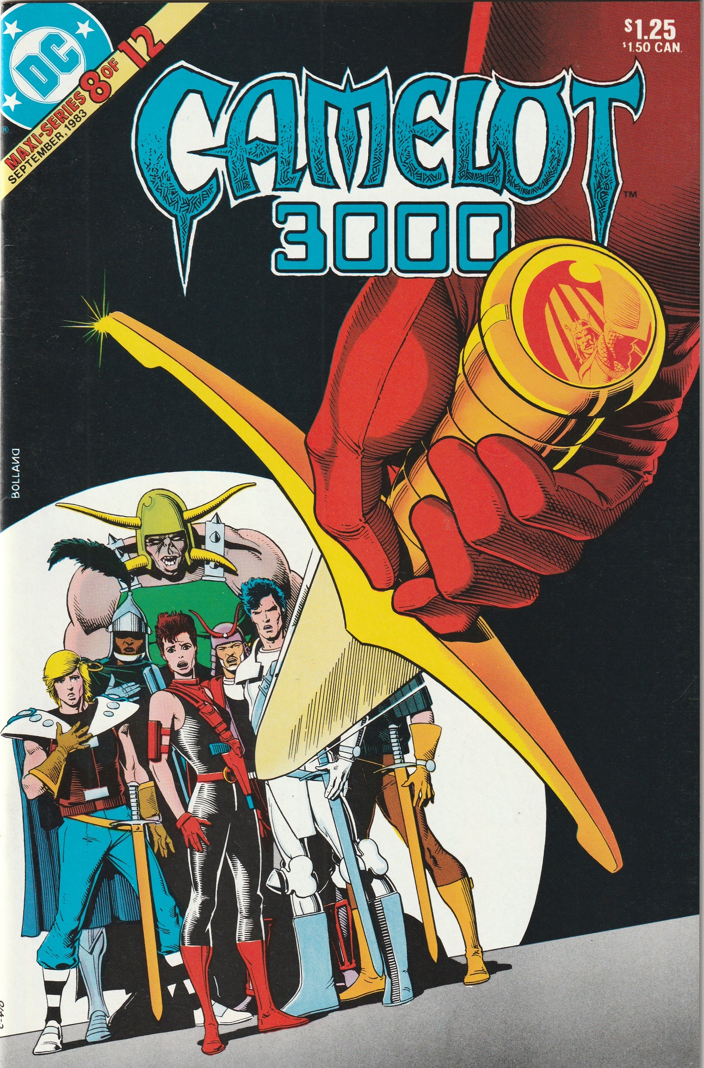 Camelot 3000 (1982-1985) - Complete 12 issue series