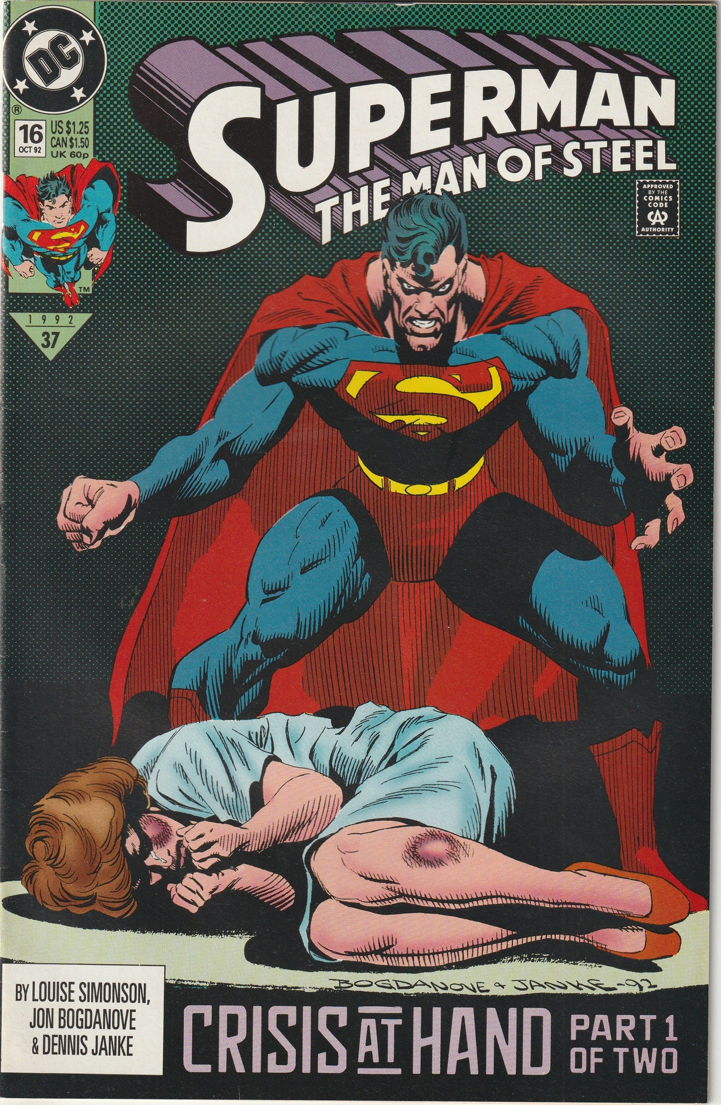 Superman: The Man of Steel #16 (1992)