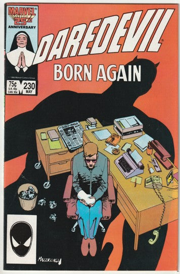 Daredevil #230 (1986) - Born Again Part 4 by Frank Miller - Sister Maggie Revelation