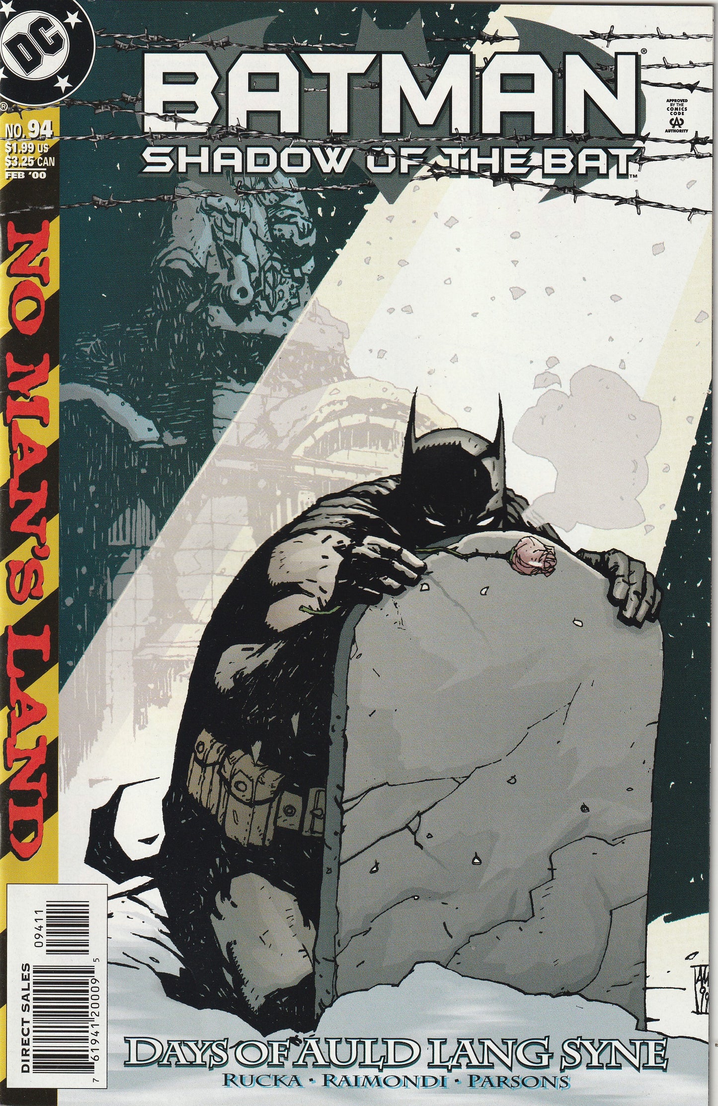 Batman: Shadow of the Bat #94 (2000) - No Man's Land - Final Issue of Series