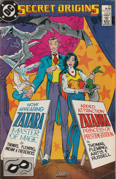 Secret Origins #27 (1988) - Zatara and Zatanna
