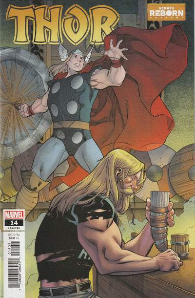 Thor #14 (LGY #740) (2021) - Carlos Pacheco Reborn Variant Cover