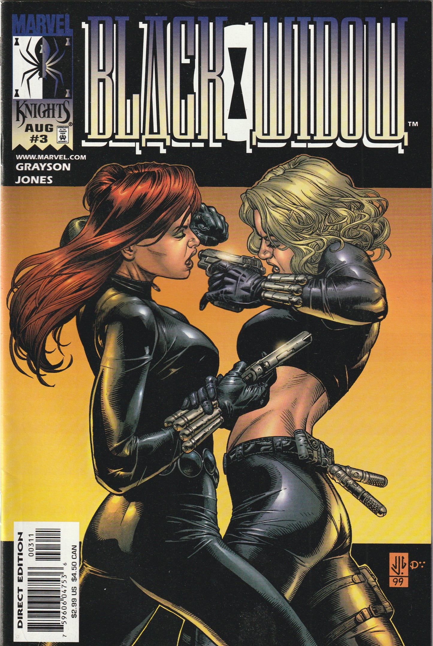 Black Widow #3 (1999) - Marvel Knights