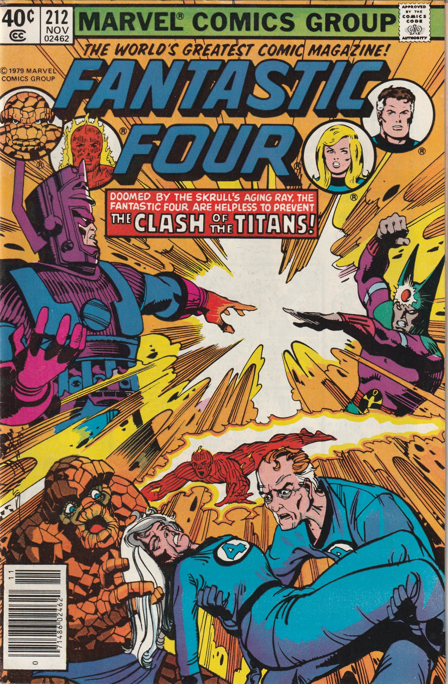 Fantastic Four #212 (1979) - 2nd Appearance of Terrax