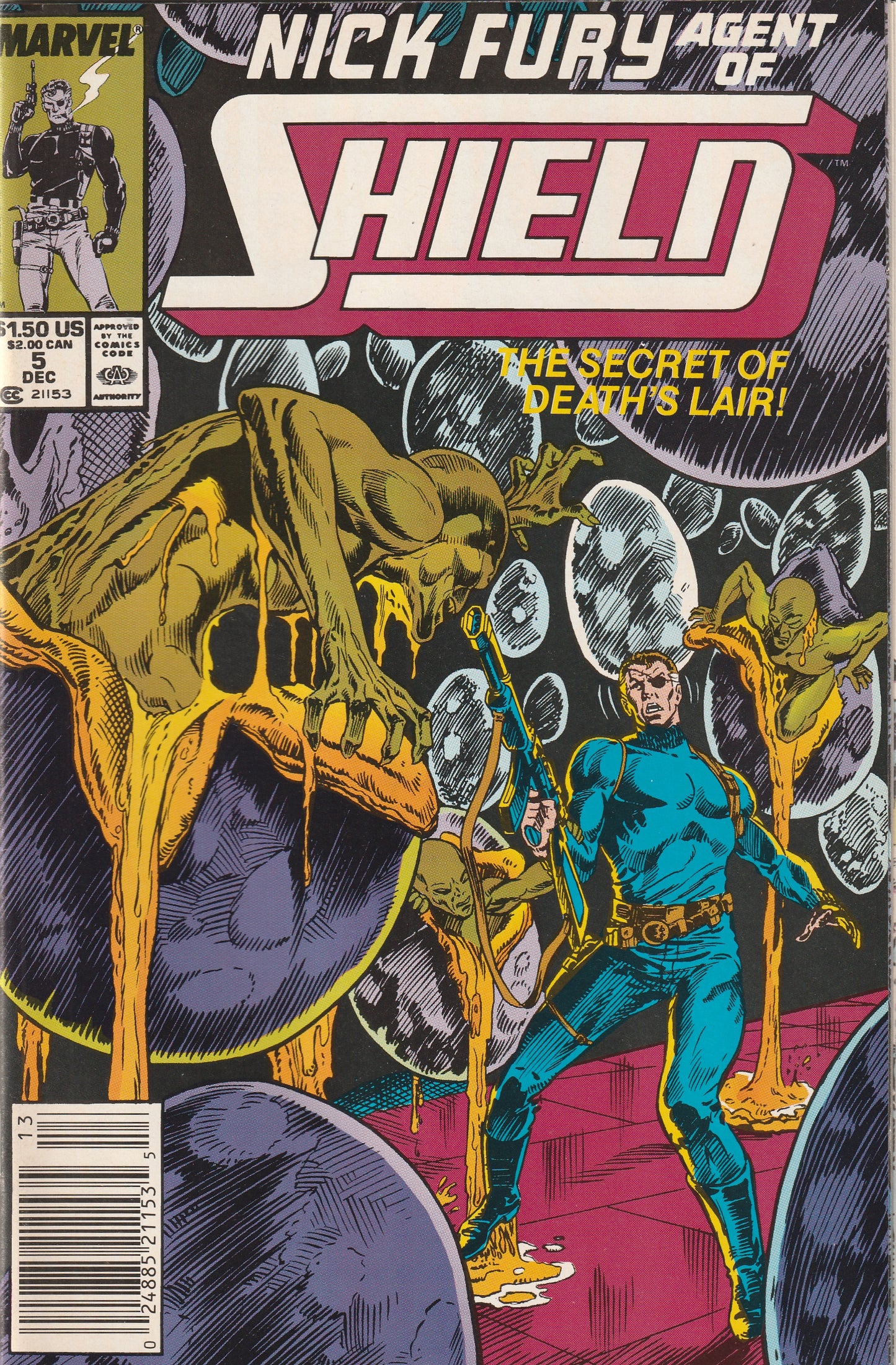 Nick Fury: Agent of SHIELD #5 (1989)