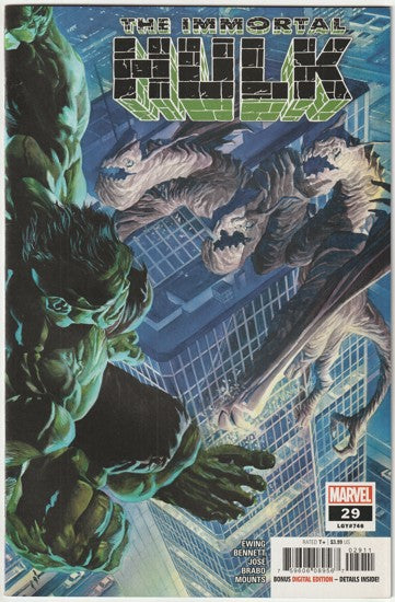 The Immortal Hulk #29, LGY #746 (2020) - Minotaur (Dario Agger) Appearance