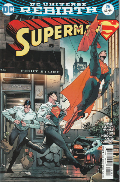 Superman #25 (Rebirth, 2017) - Jorge Jimenez Variant Cover