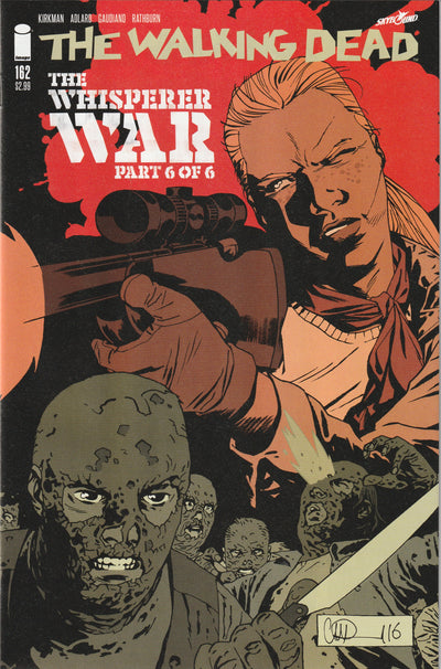 The Walking Dead #162 (2016) - Charlie Adlard & Dave Stewart Cover