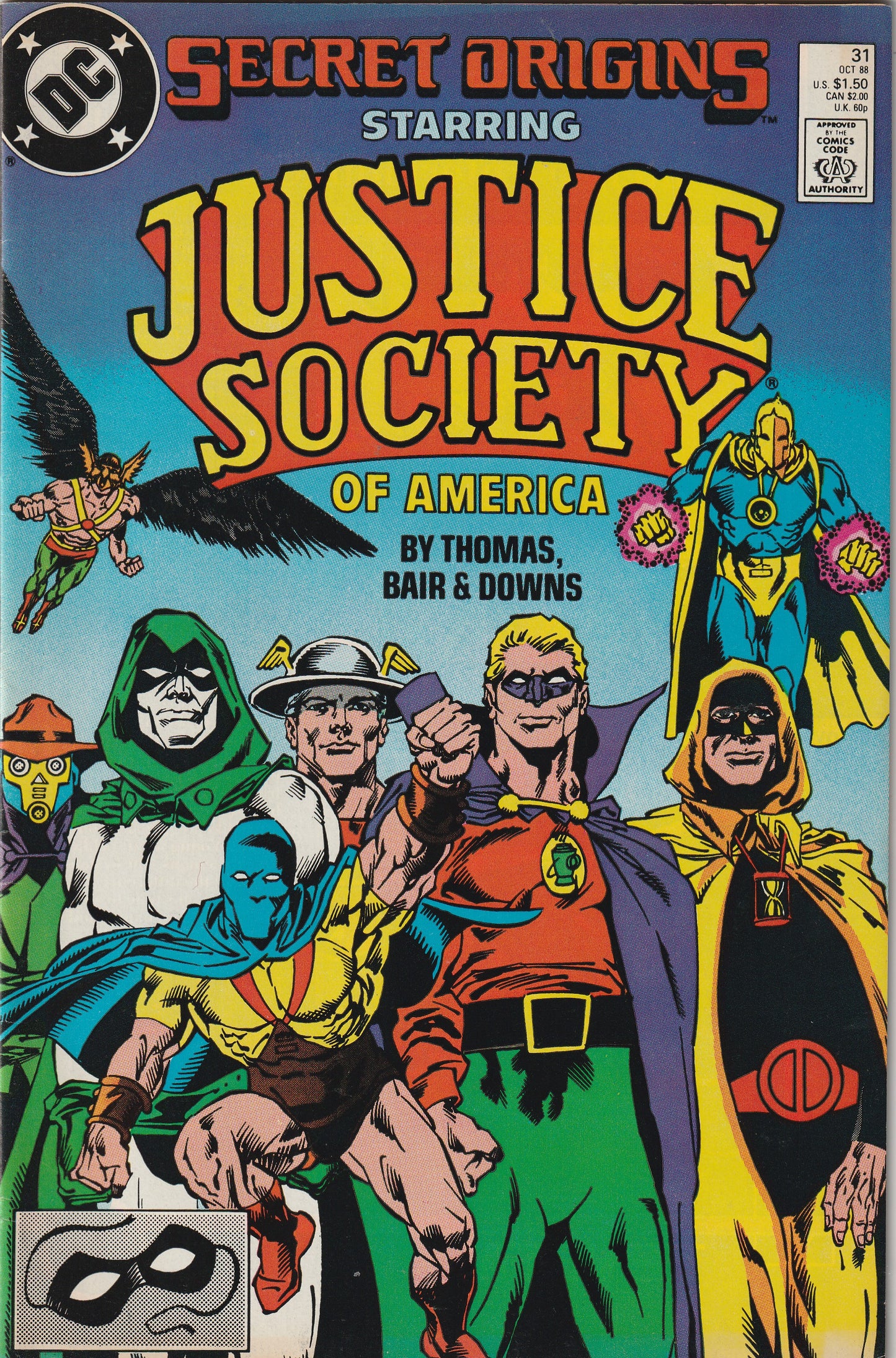 Secret Origins #31 (1988) - Justice Society of America