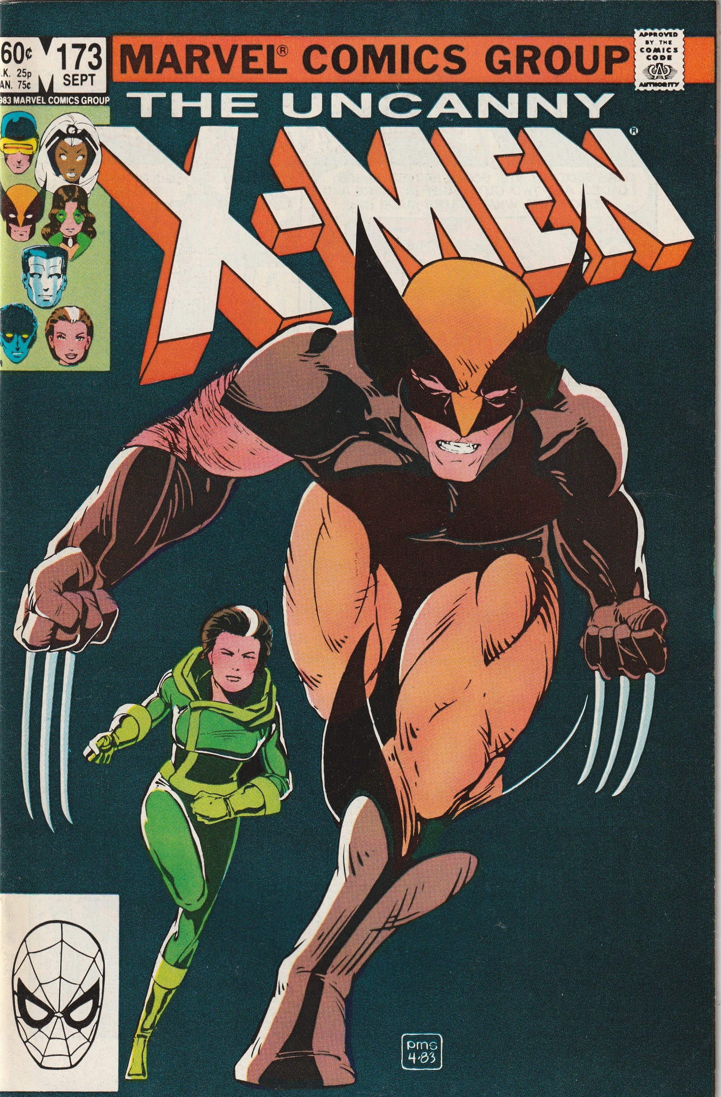 Uncanny X-Men #173 (1983) - Classic Cover