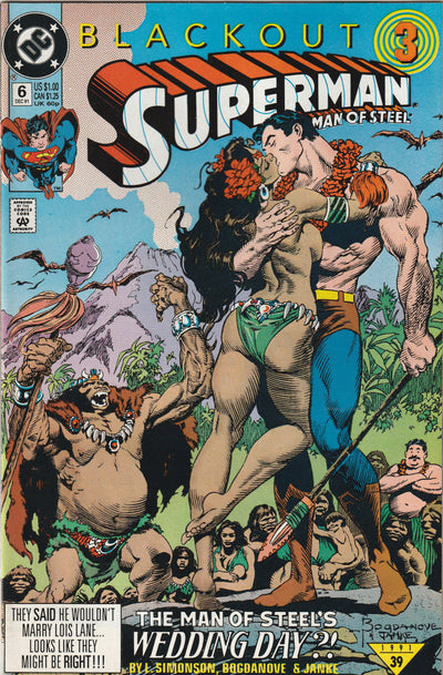 Superman: The Man of Steel #6 (1991)