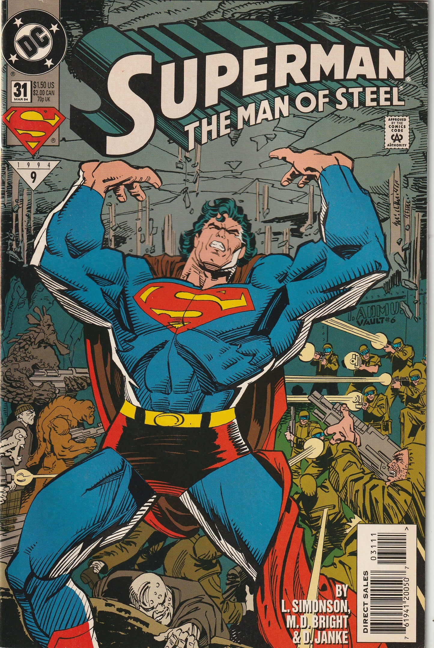 Superman: The Man of Steel #31 (1994)