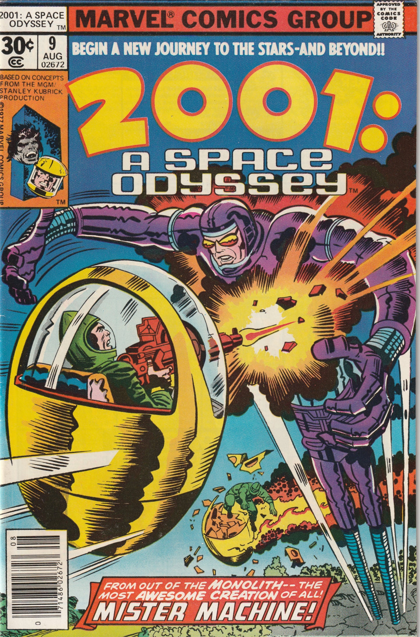 2001: A Space Odyssey #9 (1977)