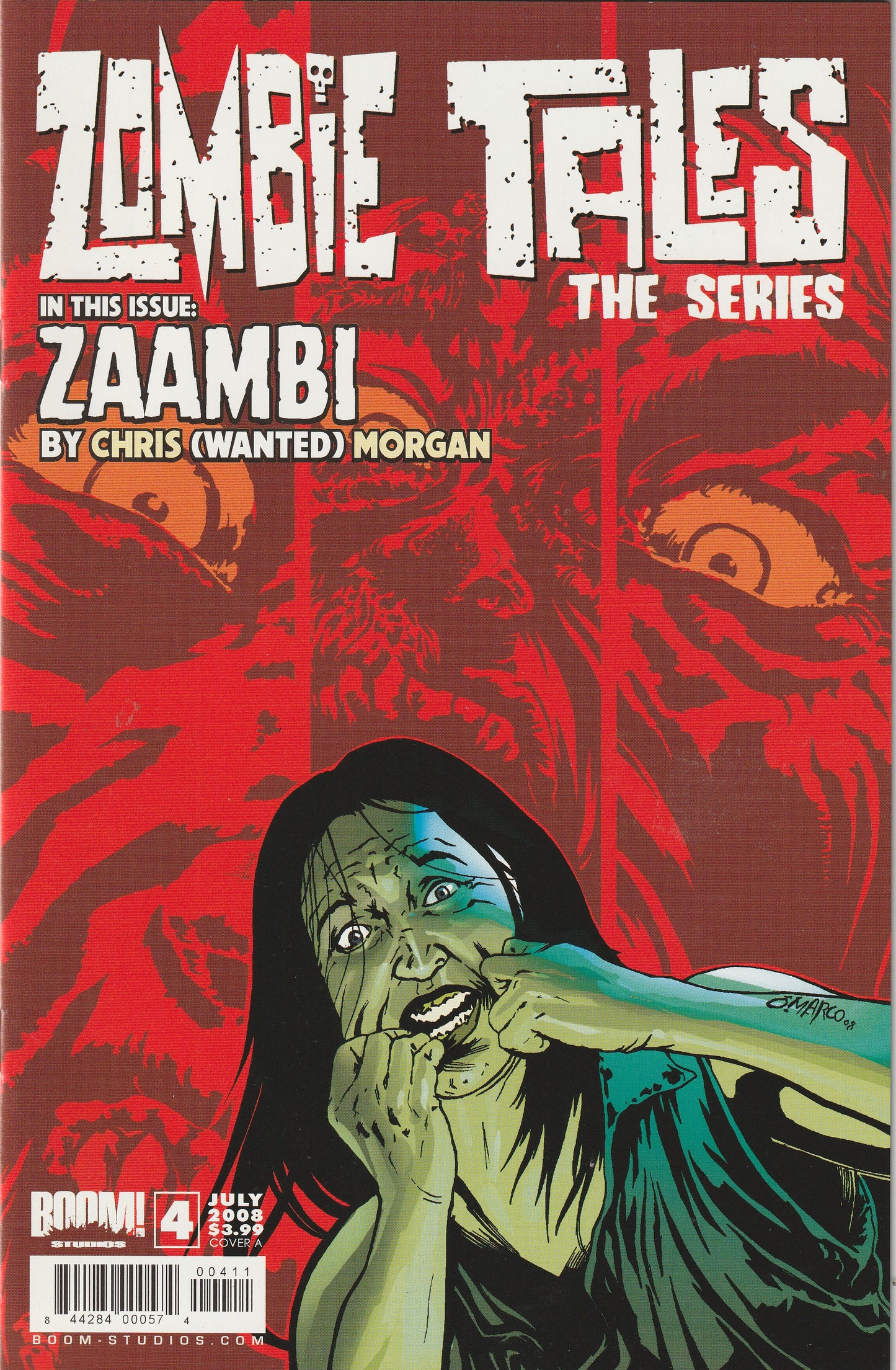 Zombie Tales The Series #4 (2008) - Cover A Marco Rudy