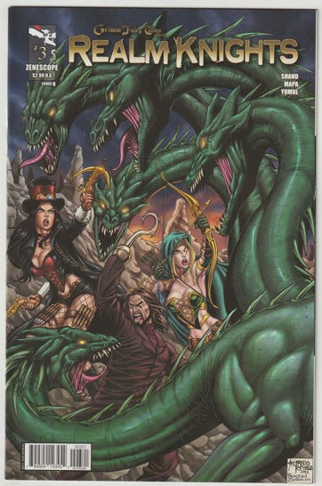 Grimm Fairy Tales Presents Realm Knights #3 (2013) - Cover B Alfredo Reyes