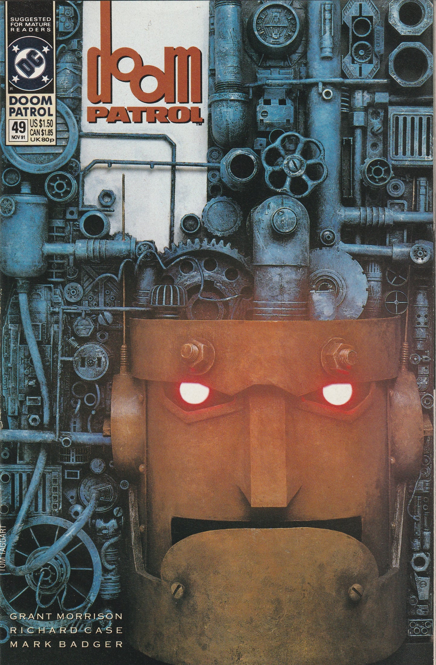 Doom Patrol #49 (1991) - Simon Bisley cover