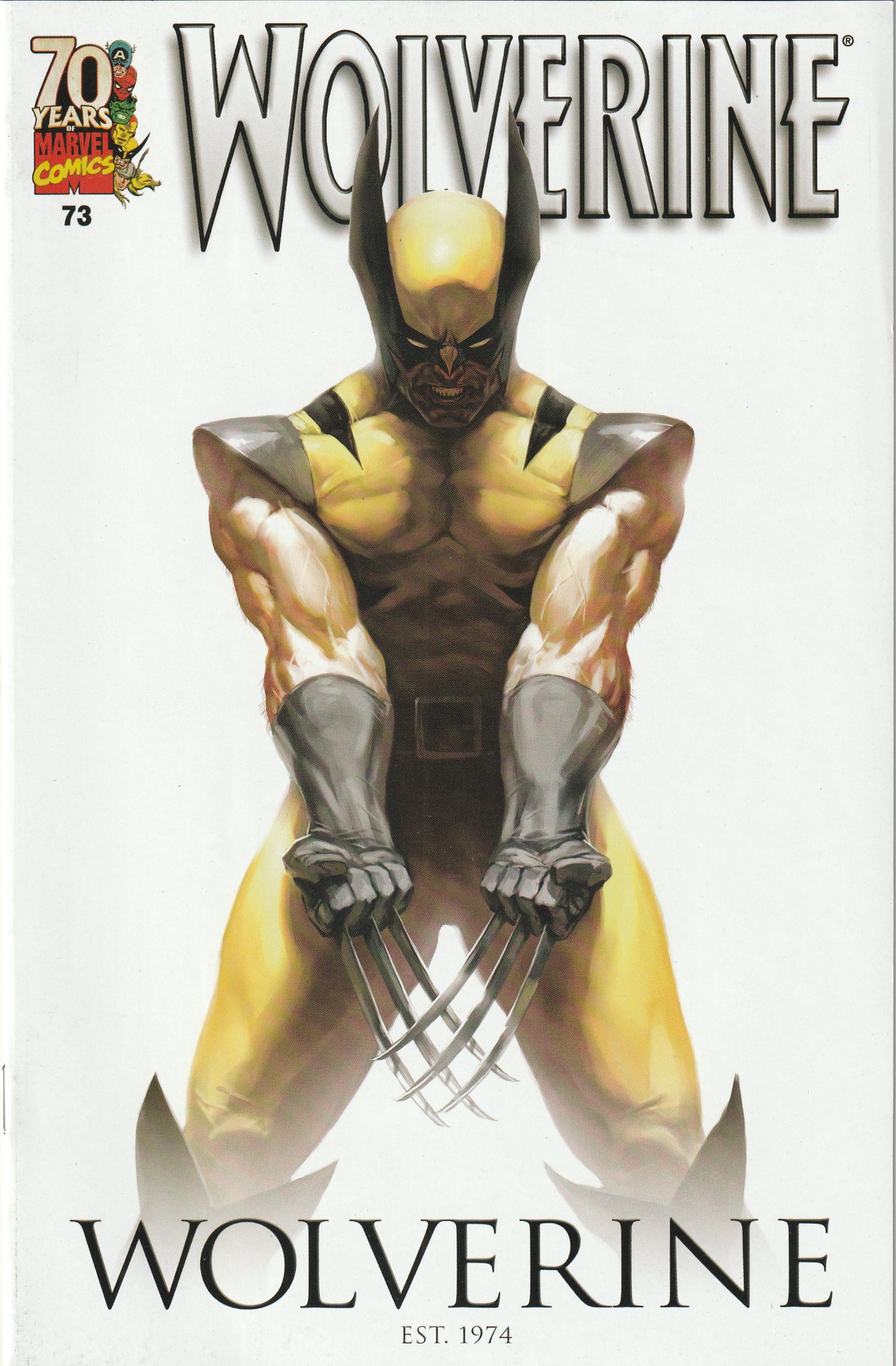 Wolverine #73 (2009) - Marko Djurdjevic 70th Anniversary Variant Cover