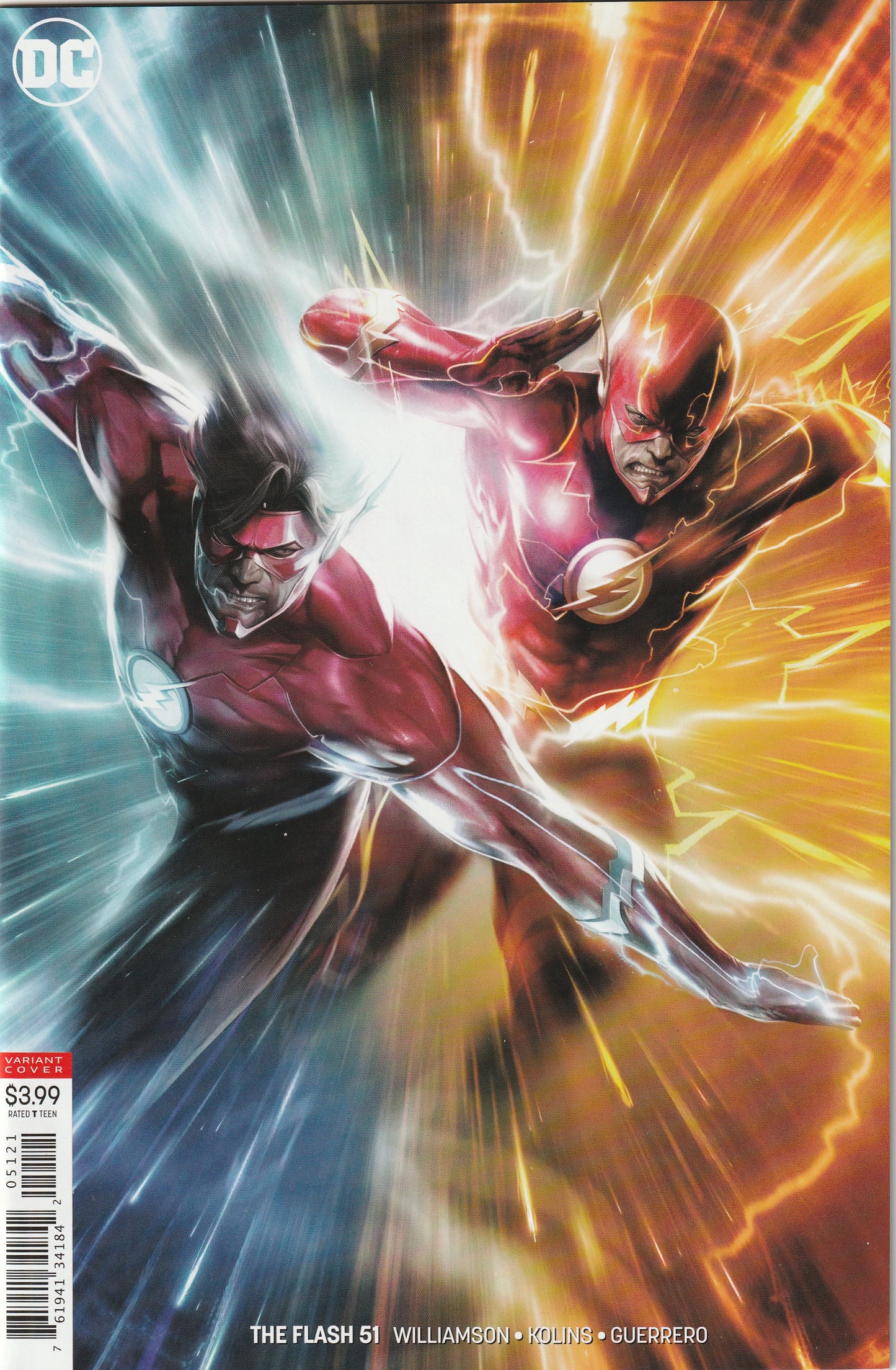 The Flash #51 (2018) - Francesco Mattina Variant Cover