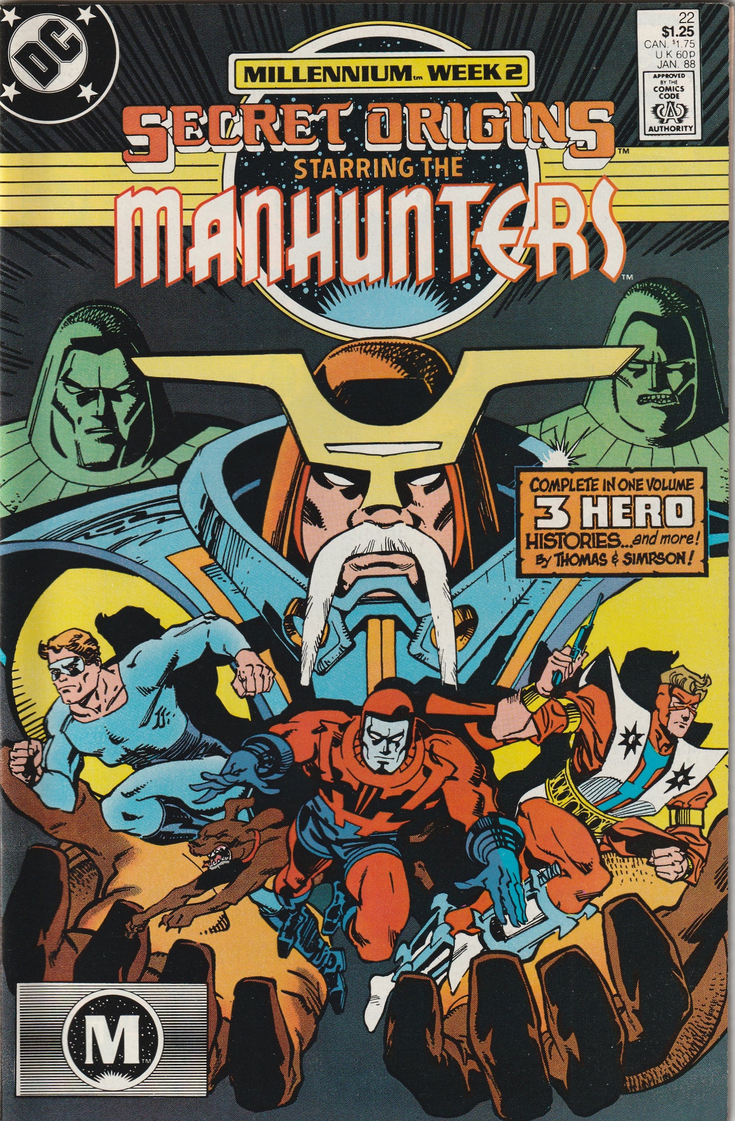 Secret Origins #22 (1988) - Manhunters