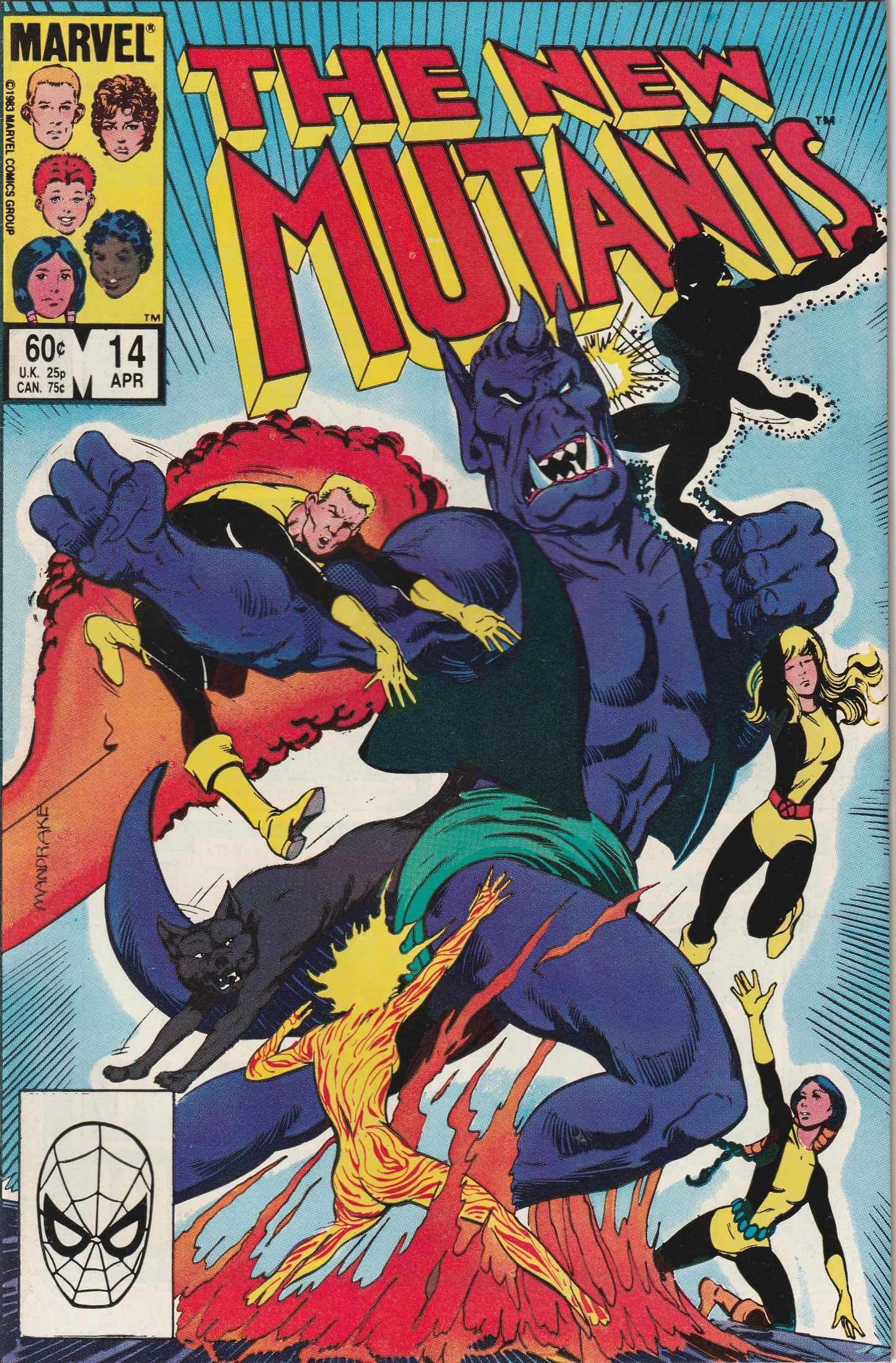 New Mutants #14 (1984) - 1st Appearance of Illyana Rasputin as Magik