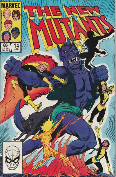 New Mutants #14 (1984) - 1st Appearance of Illyana Rasputin as Magik