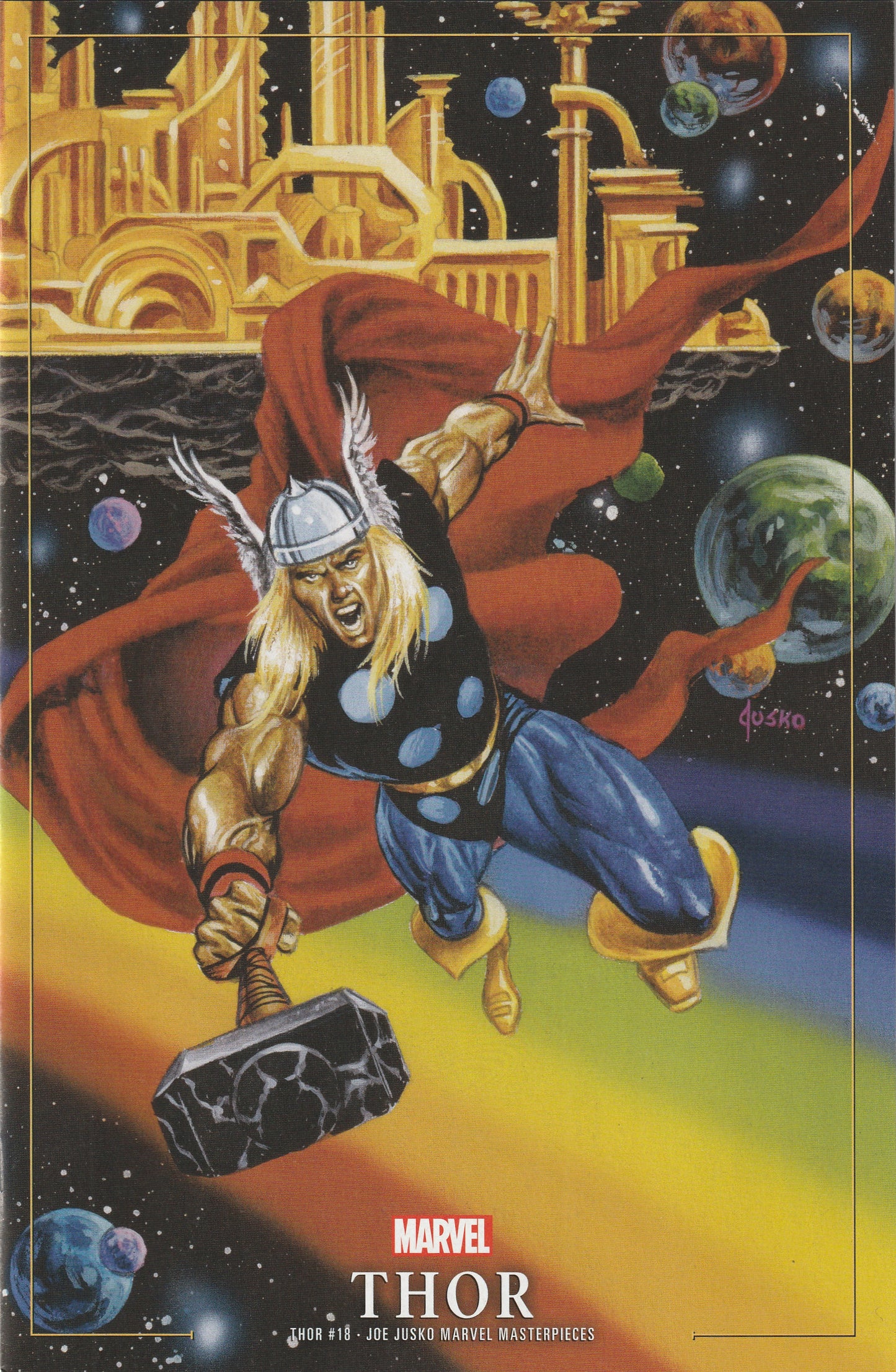 Thor #18 (LGY #744) (2021) - Joe Jusko Marvel Masterpieces Variant Cover