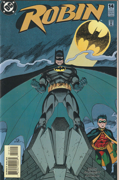 Robin #14 (1995) - Collector's embossed cover