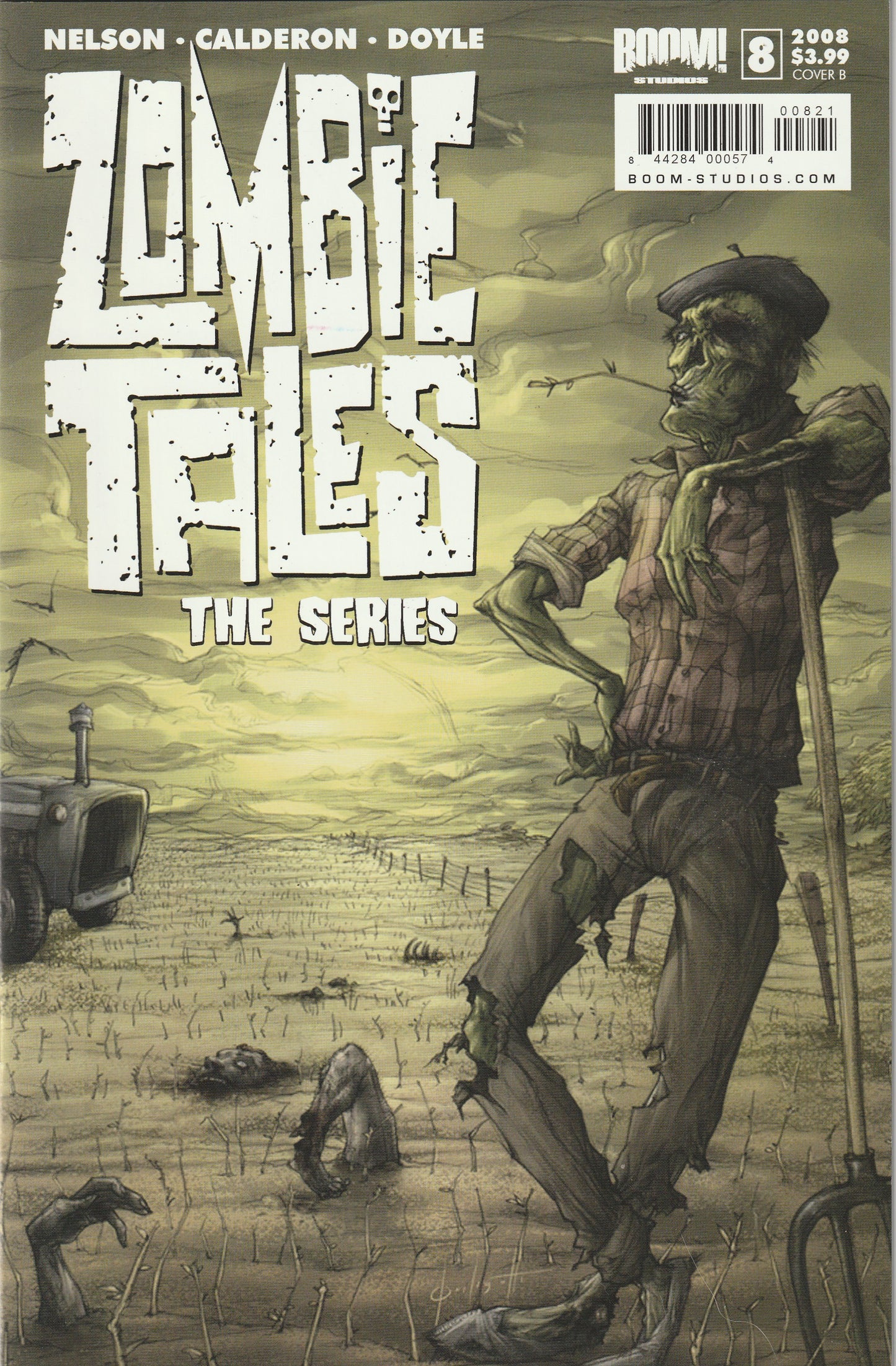 Zombie Tales The Series #8 (2008) - Cover B Pablo Quiligotti