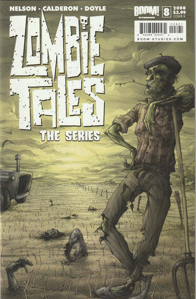 Zombie Tales The Series #8 (2008) - Cover B Pablo Quiligotti